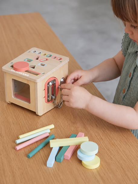 Jeu de tri formes et couleurs en bois FSC® bois 9 - vertbaudet enfant 