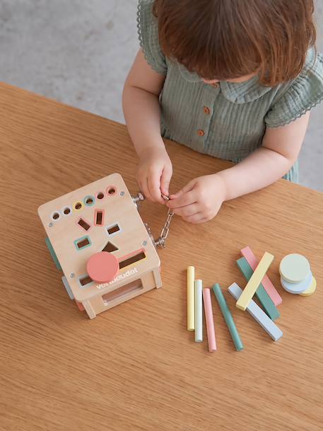 Jeu de tri formes et couleurs en bois FSC® bois 11 - vertbaudet enfant 