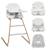 Chaise haute évolutive dalia ultra-légère jusqu’à 60 kg Grey stone+Grey stone natural 7 - vertbaudet enfant 