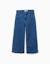 Jean à jambe large avec 4 poches Bleu jean 2 - vertbaudet enfant 