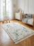 Tapis design avec franges volubilis Bleu naturel 2 - vertbaudet enfant 