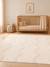 Tapis shaggy doux en polyester recyclé avec relief pemberley Beige sable 2 - vertbaudet enfant 