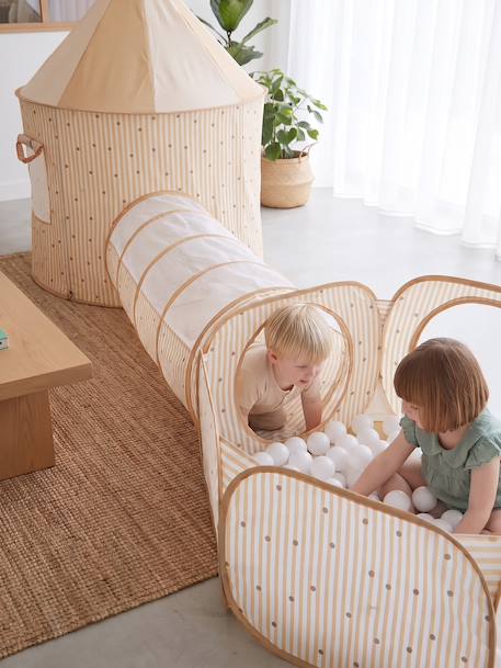 Set tente, tunnel et parc à balles jaune 7 - vertbaudet enfant 