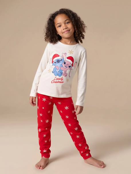 Pyjama de Noël Lilo et Stitch rouge 2 - vertbaudet enfant 