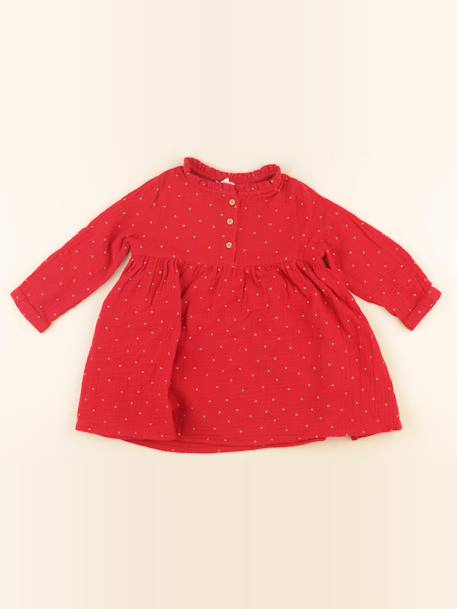 Robe - 2 ans Rouge 1 - vertbaudet enfant 