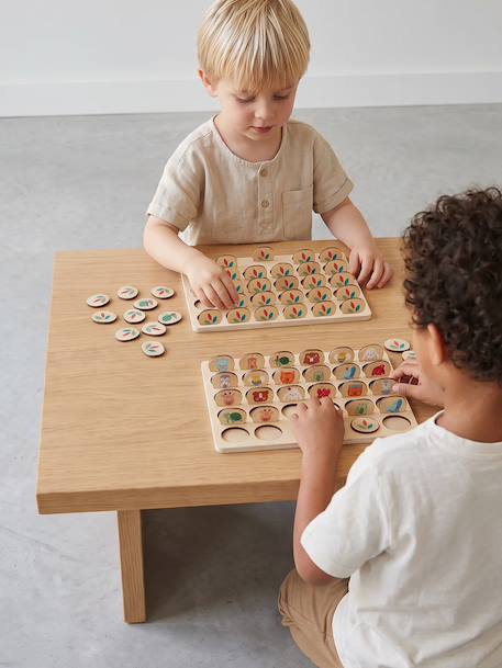 Jeu Découvre qui je suis en bois FSC® bois 4 - vertbaudet enfant 