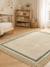 Tapis enfant en coton oscar Beige sable+Gris minéral 2 - vertbaudet enfant 