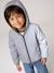 Blouson réversible réfléchissant garçon à capuche kaki 4 - vertbaudet enfant 