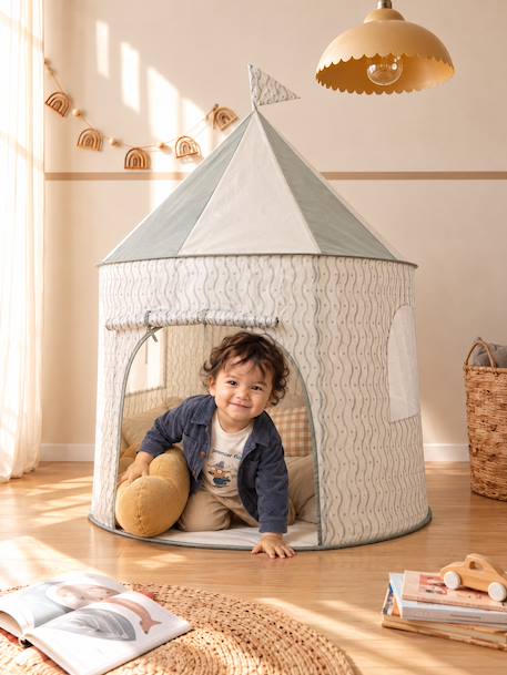 Tipi de jeu château multicolore+vert 10 - vertbaudet enfant 