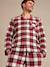 Pyjama homme flanelle Capsule Famille rouge 3 - vertbaudet enfant 