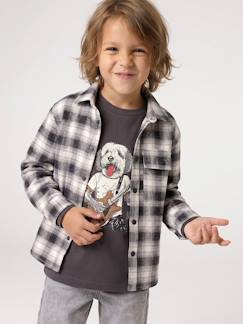 Chemise manches longues garçon - vertbaudet enfant