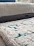 Tapis design avec franges volubilis Bleu naturel 4 - vertbaudet enfant 