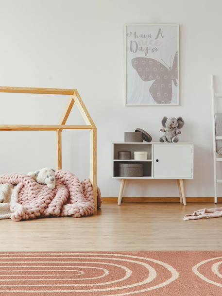 Tapis enfant épais et confortable harmoni Jaune naturel+Palette colorée+Rose poudrée 17 - vertbaudet enfant 