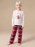 Pyjama enfant fille Capsule Famille écru 1 - vertbaudet enfant 