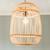 Suspension rotin ronde 30 cm java ? Fait main Rotin blanchi 1 - vertbaudet enfant 