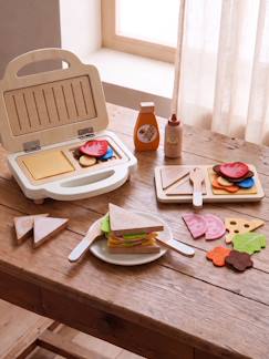 Appareil gaufres croque-monsieur en bois FSC® - vertbaudet enfant