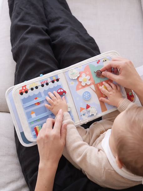 Livre motricité Doudou blanc 2 - vertbaudet enfant 