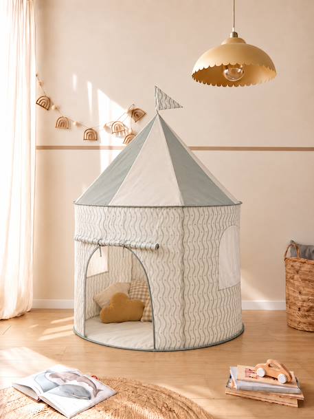Tipi de jeu château multicolore+vert 9 - vertbaudet enfant 