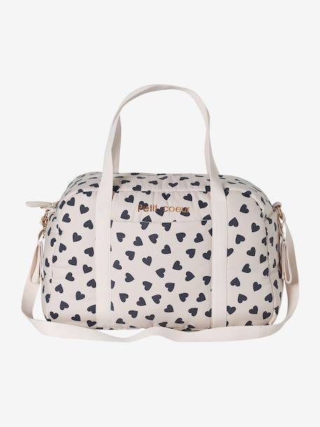 Sac à langer CATALINA 48 h beige imprimé+ficelle+kaki 17 - vertbaudet enfant 