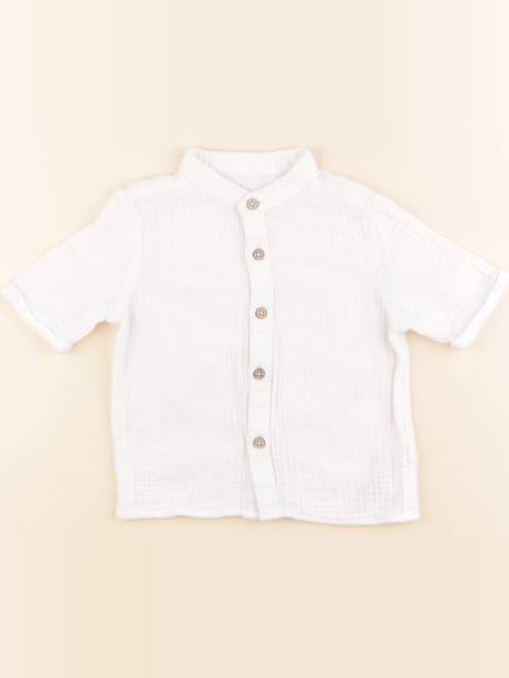 Chemise - 2 ans Blanc 1 - vertbaudet enfant 