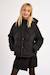 Veste matelassée, motif cœur Noir 1 - vertbaudet enfant 