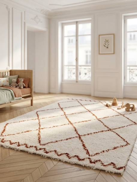 Tapis doux et design pour intérieur chaleureux tifin Beige sable 2 - vertbaudet enfant 