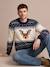 Pull de Noël Adulte Mixte Capsule Famille marine 7 - vertbaudet enfant 