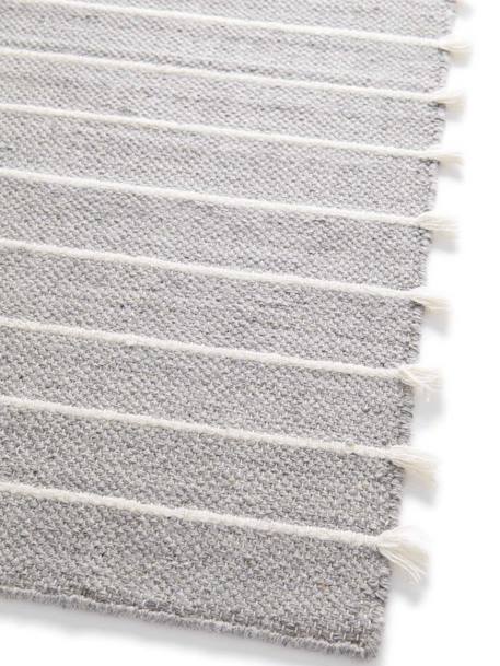 Tapis naturel 100% laine shiraz Gris minéral 4 - vertbaudet enfant 