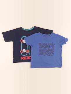 Seconde main-Garçon-Lot de 2 tee-shirts - 2 ans