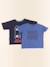 Lot de 2 tee-shirts - 2 ans Bleu 1 - vertbaudet enfant 