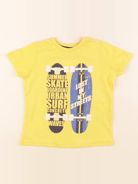 Tee-shirt - 2 ans Jaune 1 - vertbaudet enfant 