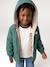 Parka à capuche réversible garçon bronze+vert sauge 14 - vertbaudet enfant 