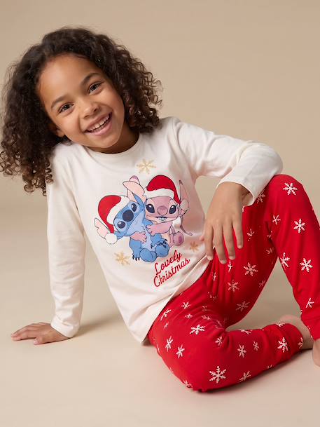 Pyjama de Noël Lilo et Stitch rouge 9 - vertbaudet enfant 