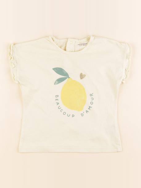 Tee-shirt - 2 ans Jaune 1 - vertbaudet enfant 