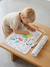 Set tapis à colorier + feutres blanc 1 - vertbaudet enfant 