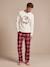 Pyjama homme Capsule Famille écru 1 - vertbaudet enfant 