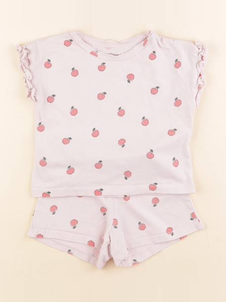 Pyjama coton - 2 ans Rose 1 - vertbaudet enfant 