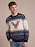 Pull de Noël Adulte Mixte Capsule Famille marine 3 - vertbaudet enfant 