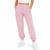 Jogging à damier fille fleece Rose 1 - vertbaudet enfant 