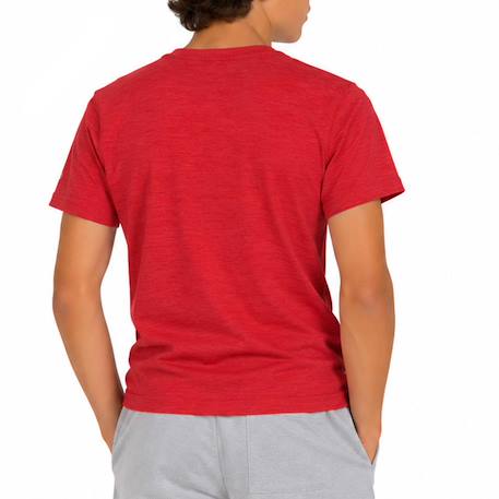 T-shirt garçon à manches courtes core Rouge 3 - vertbaudet enfant 
