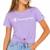 T-shirt fille graphic Violet 1 - vertbaudet enfant 