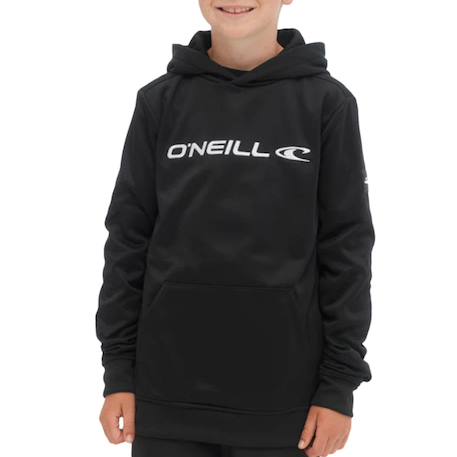 Sweat garçon à capuche rutiles Noir 2 - vertbaudet enfant 
