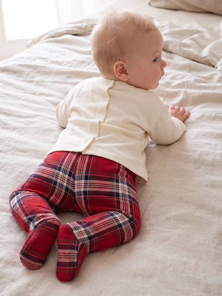 Pyjama 2 pièces naissance Capsule Famille écru 12 - vertbaudet enfant 
