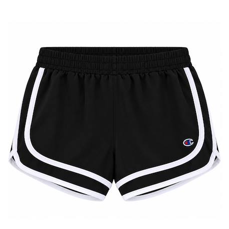 Short fille varsity Noir+Violet 1 - vertbaudet enfant 