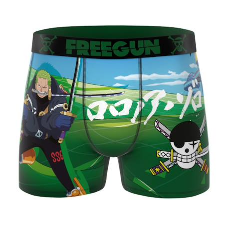 Lot de 5 boxers junior one piece Rouge/orange/gris/vert/rose/bleu 5 - vertbaudet enfant 