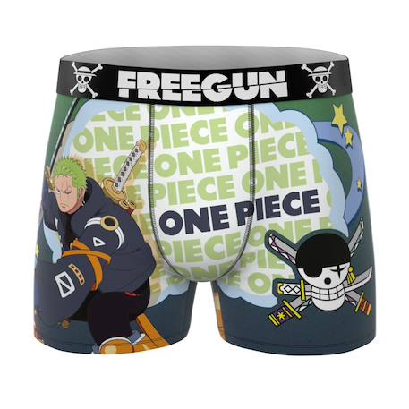 Lot de 3 boxers junior one piece Rouge/orange/gris/vert 5 - vertbaudet enfant 