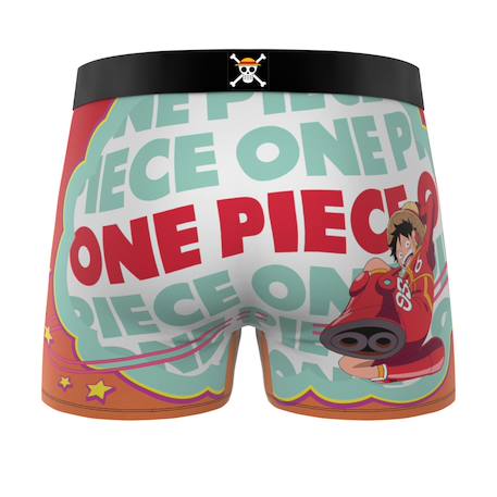 Lot de 3 boxers junior one piece Rouge/orange/gris/vert 6 - vertbaudet enfant 