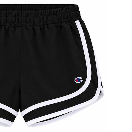 Short fille varsity Noir+Violet 3 - vertbaudet enfant 