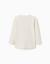 T-shirt en coton à manches longues avec imprimé home studio Blanc 2 - vertbaudet enfant 