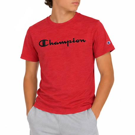 T-shirt garçon à manches courtes core Rouge 2 - vertbaudet enfant 
